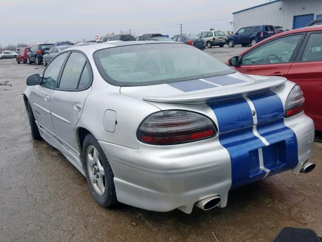 1G2WK52J52F208614 - 2002 PONTIAC GRAND PRIX SILVER photo 3