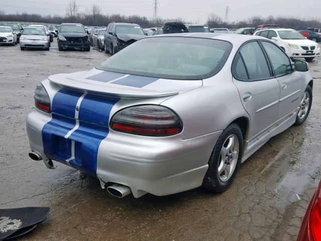 1G2WK52J52F208614 - 2002 PONTIAC GRAND PRIX SILVER photo 4