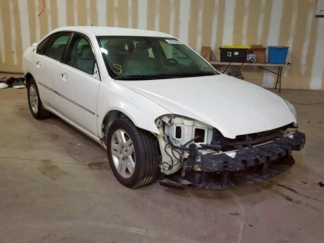 2G1WU58R979149367 - 2007 CHEVROLET IMPALA LTZ WHITE photo 1