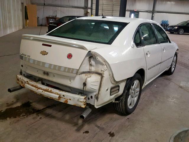 2G1WU58R979149367 - 2007 CHEVROLET IMPALA LTZ WHITE photo 4