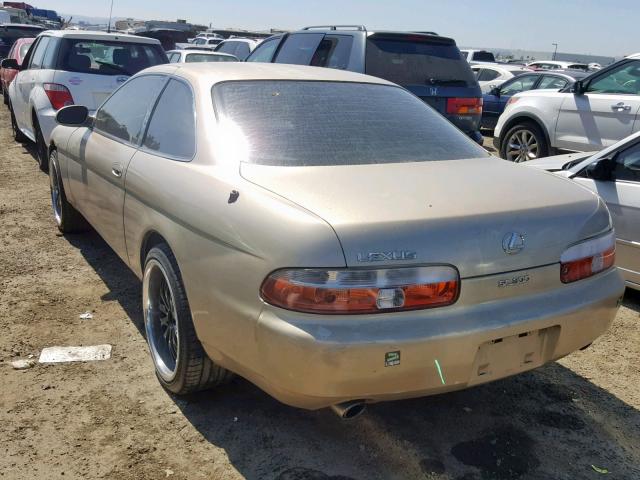 JT8JZ31C5N0007407 - 1992 LEXUS SC 300 GOLD photo 3