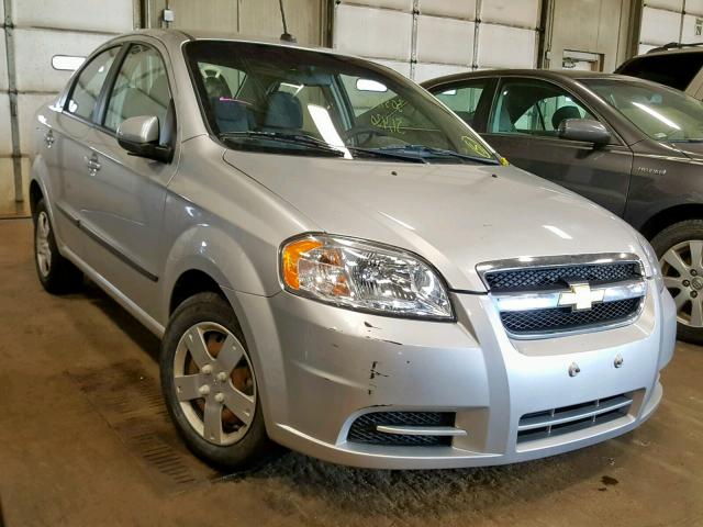 KL1TD5DE0BB252415 - 2011 CHEVROLET AVEO LS SILVER photo 1