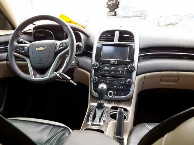 1G11C5SL7EF240210 - 2014 CHEVROLET MALIBU 1LT წითელი ფოტო 9