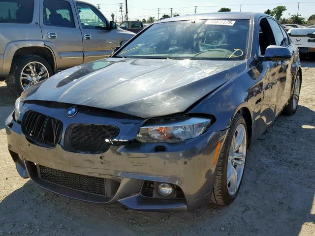 WBA5B1C57FG126902 - 2015 BMW 535 I GRAY photo 2