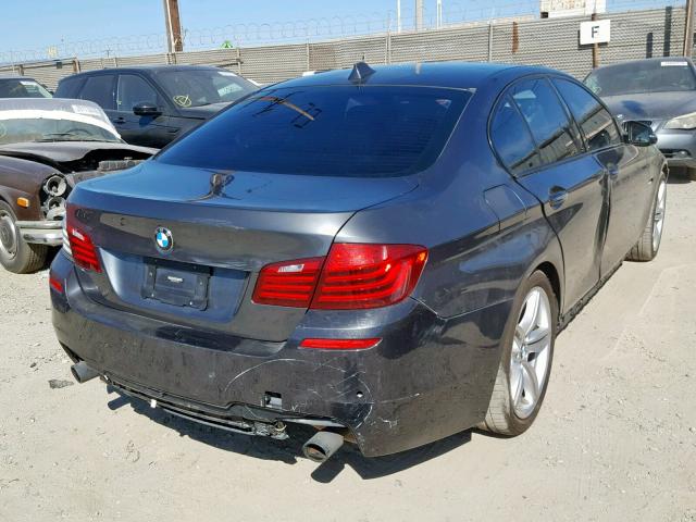 WBA5B1C57FG126902 - 2015 BMW 535 I GRAY photo 4