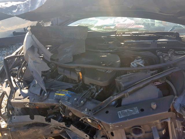 2G1WC57M891314402 - 2009 CHEVROLET IMPALA 2LT CHARCOAL photo 7