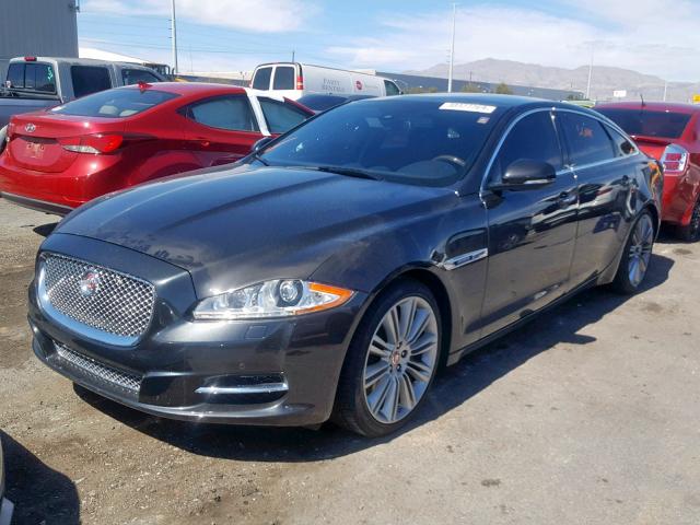 SAJWA2GT5EMV60598 - 2014 JAGUAR XJL SUPERC BLACK photo 2