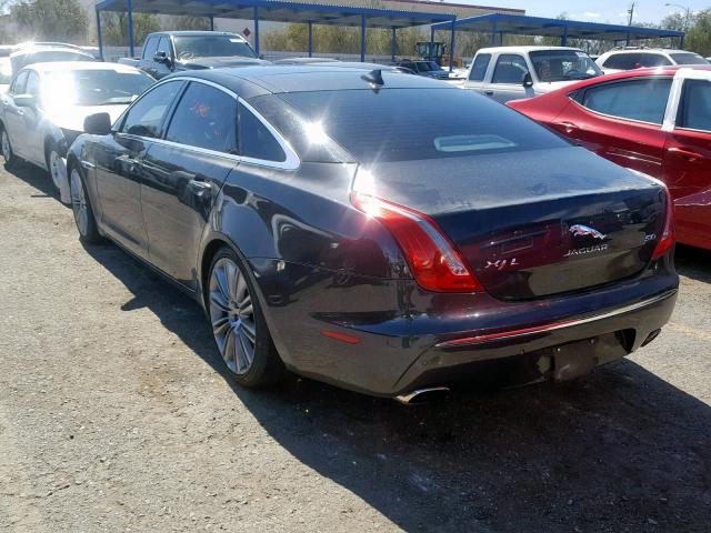 SAJWA2GT5EMV60598 - 2014 JAGUAR XJL SUPERC BLACK photo 3