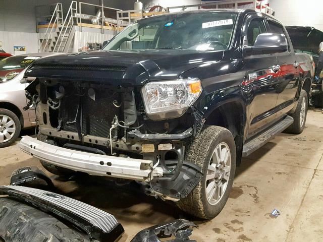 5TFAW5F11EX326517 - 2014 TOYOTA TUNDRA CRE BLACK photo 2