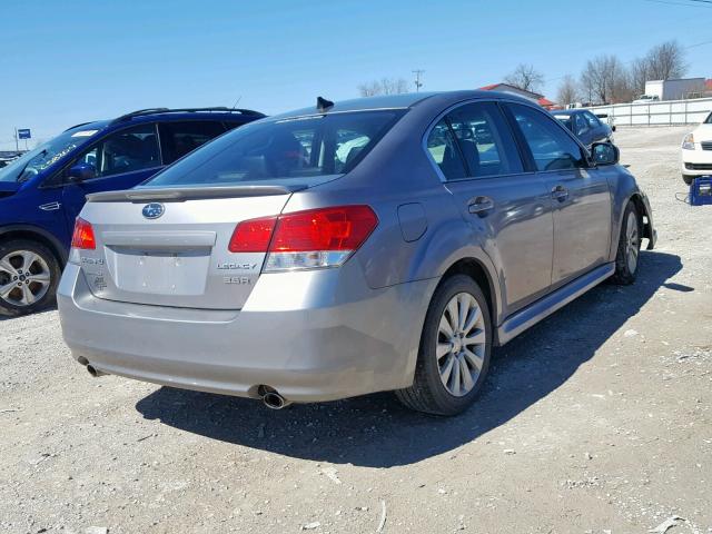 4S3BMEK61B2242203 - 2011 SUBARU LEGACY 3.6 SILVER photo 4