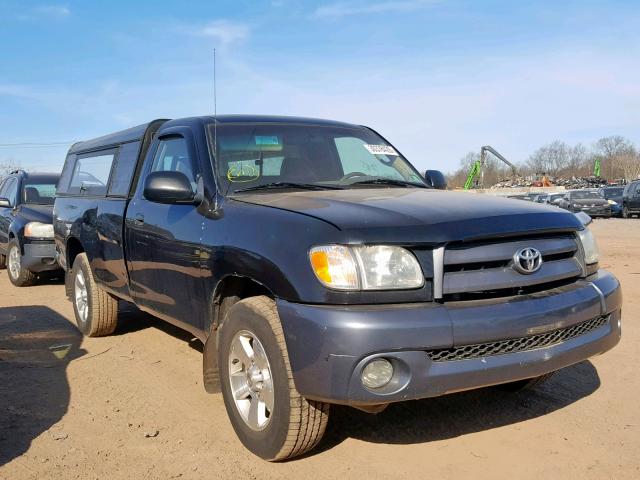 5TBJN32153S396496 - 2003 TOYOTA TUNDRA BLACK photo 1