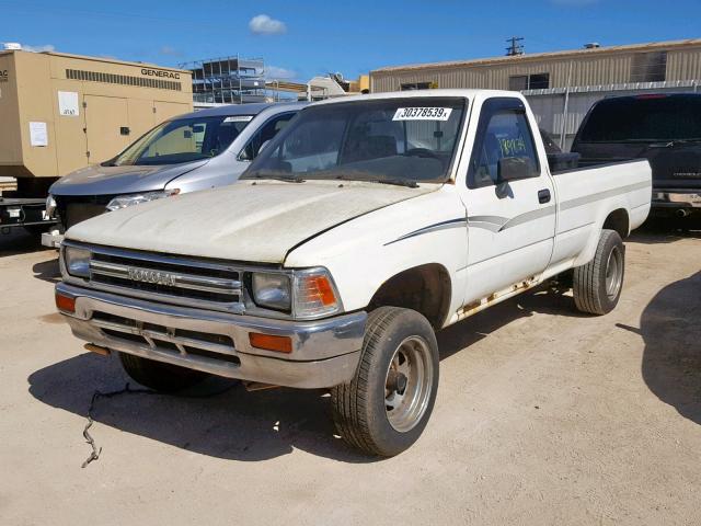 JT4RN82P6M5038648 - 1991 TOYOTA PICKUP 1/2 WHITE photo 2