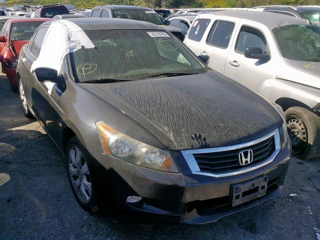 1HGCP36878A054121 - 2008 HONDA ACCORD EXL BLACK photo 1