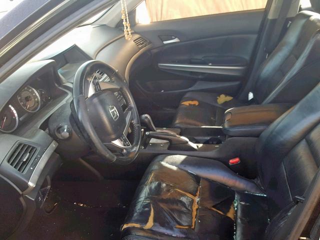 1HGCP36878A054121 - 2008 HONDA ACCORD EXL BLACK photo 5