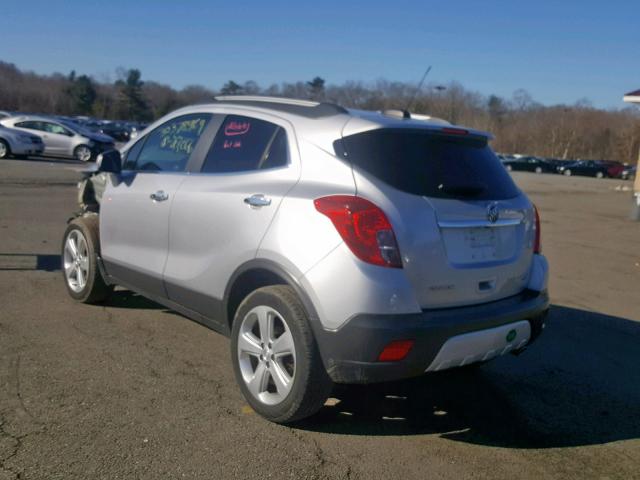 KL4CJESB4GB658063 - 2016 BUICK ENCORE SILVER photo 3