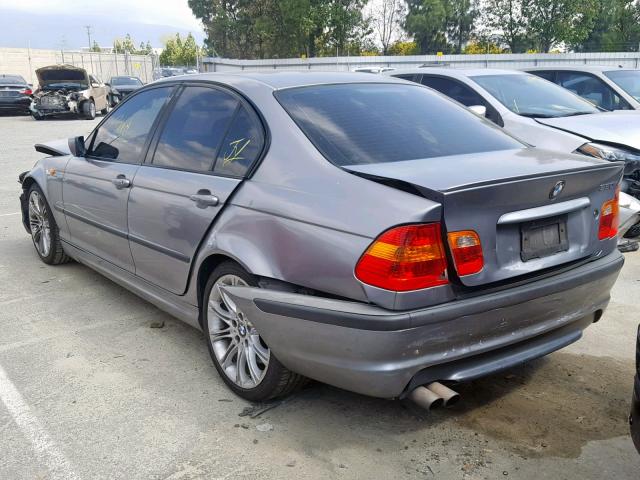 WBAEV53474KM07162 - 2004 BMW 330 I GRAY photo 3