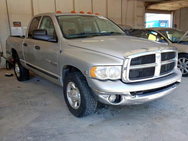 3D7KR28CX5G845441 - 2005 DODGE RAM 2500 S SILVER photo 1