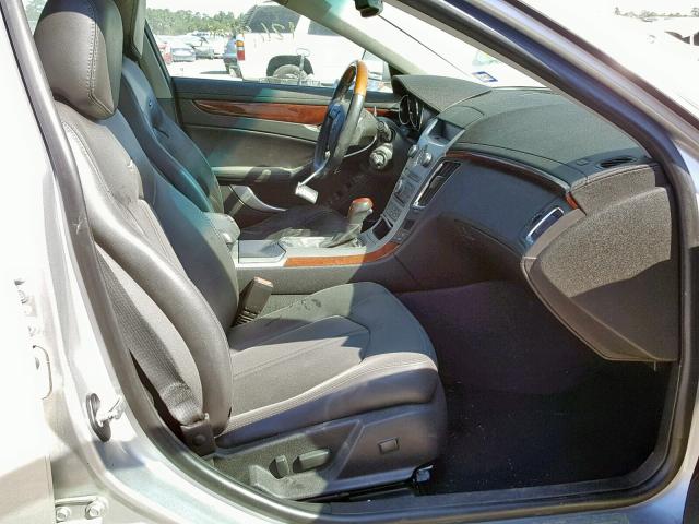 1G6DJ5E34C0102066 - 2012 CADILLAC CTS PERFOR SILVER photo 5