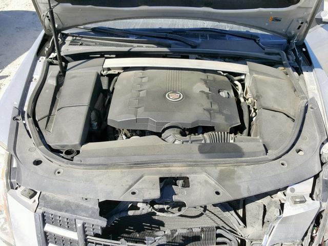 1G6DJ5E34C0102066 - 2012 CADILLAC CTS PERFOR SILVER photo 7