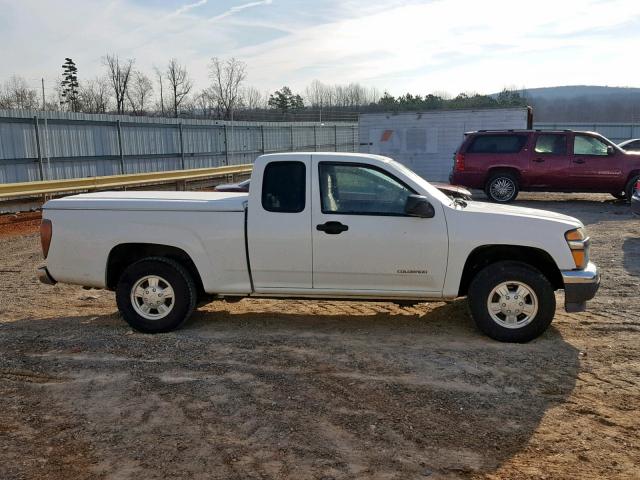 1GCCS198158144820 - 2005 CHEVROLET COLORADO WHITE photo 9