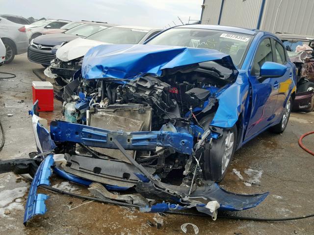 3MYDLBZVXGY135653 - 2016 TOYOTA SCION IA BLUE photo 2