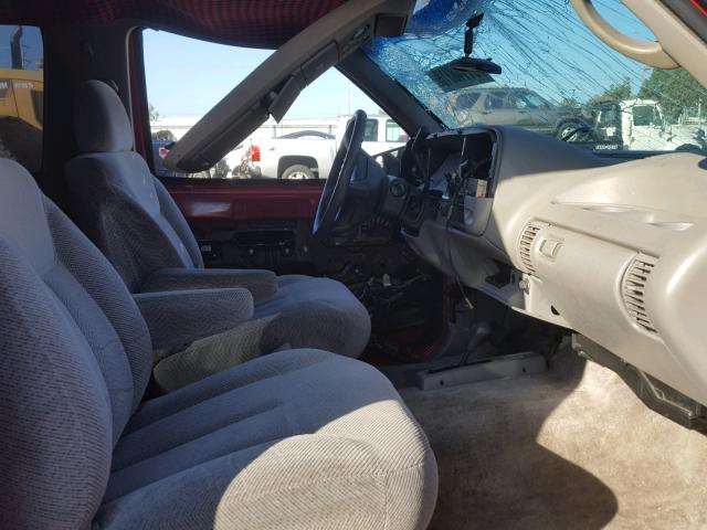 1GKEK18KXSJ726672 - 1995 GMC YUKON RED photo 5