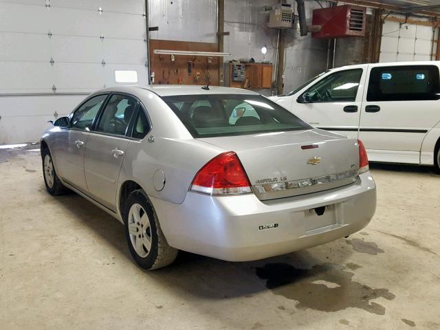 2G1WB58K579254285 - 2007 CHEVROLET IMPALA LS SILVER photo 3