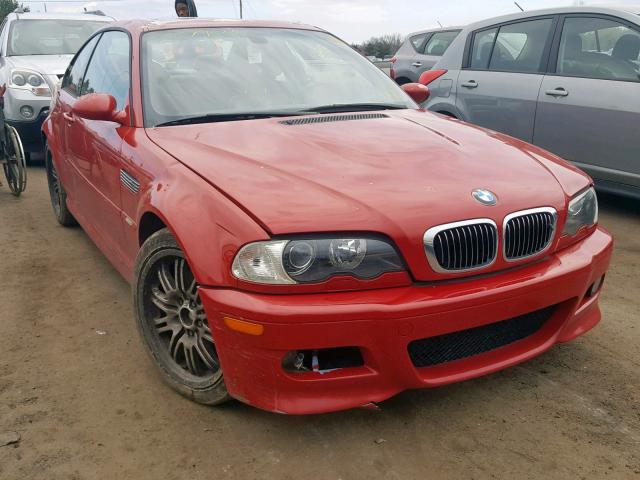 WBSBL93462JR18599 - 2002 BMW M3 RED photo 1