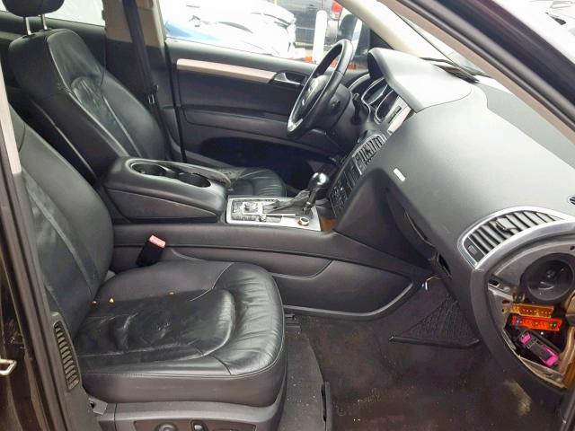 WA1EY74L87D105930 - 2007 AUDI Q7 3.6 QUA BLACK photo 5