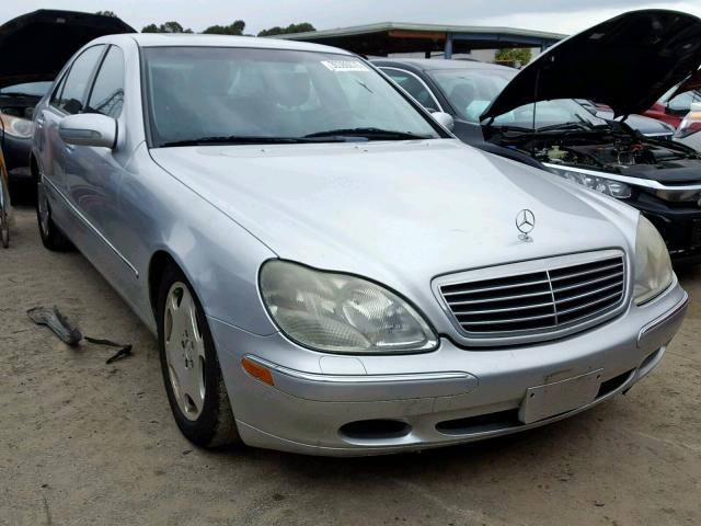 WDBNG75J2YA086928 - 2000 MERCEDES-BENZ S 500 SILVER photo 1