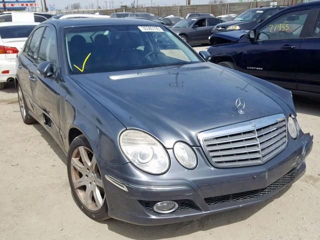 WDBUF56X87B110938 - 2007 MERCEDES-BENZ E 350 GRAY photo 1