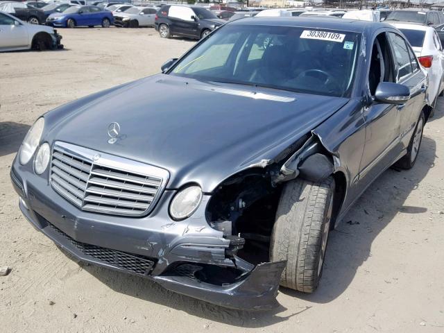 WDBUF56X87B110938 - 2007 MERCEDES-BENZ E 350 GRAY photo 2