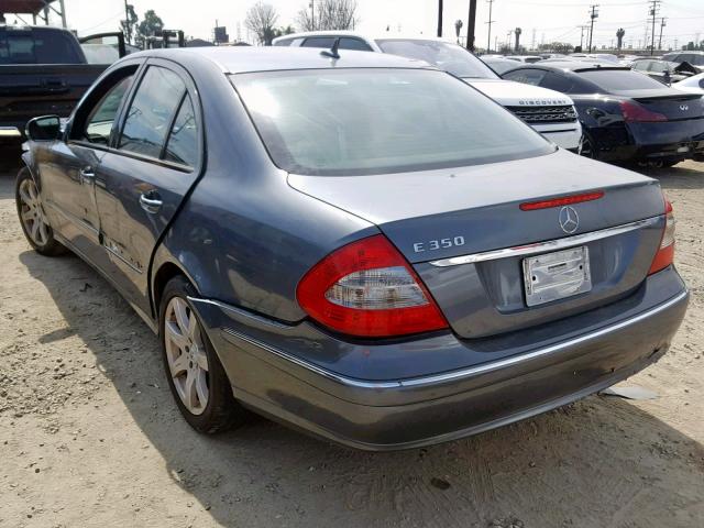 WDBUF56X87B110938 - 2007 MERCEDES-BENZ E 350 GRAY photo 3