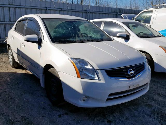 3N1AB6AP6CL693244 - 2012 NISSAN SENTRA 2.0 WHITE photo 1