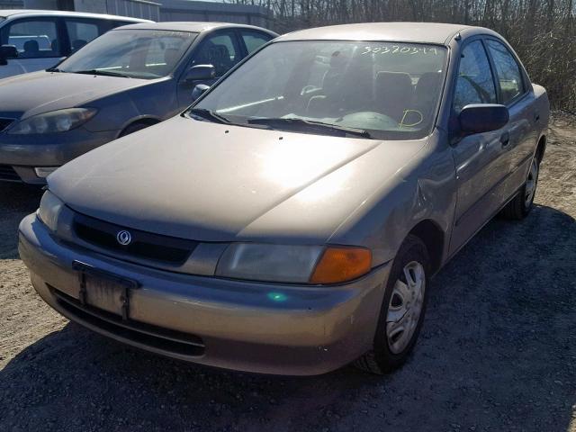 JM1BC1419V0112974 - 1997 MAZDA PROTEGE DX TAN photo 2