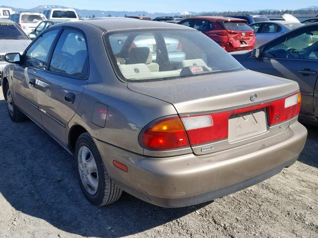 JM1BC1419V0112974 - 1997 MAZDA PROTEGE DX TAN photo 3