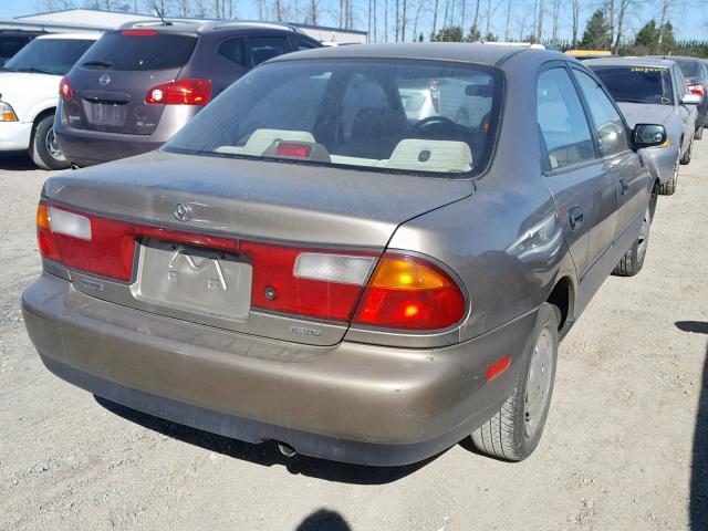 JM1BC1419V0112974 - 1997 MAZDA PROTEGE DX TAN photo 4