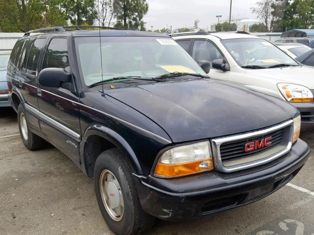 1GKCS13W112173291 - 2001 GMC JIMMY BLACK photo 1