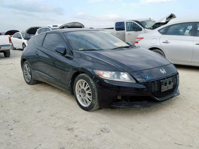 JHMZF1D43DS000270 - 2013 HONDA CR-Z BLACK photo 1