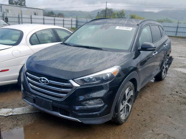 KM8J33A29GU195043 - 2016 HYUNDAI TUCSON LIM BLACK photo 2