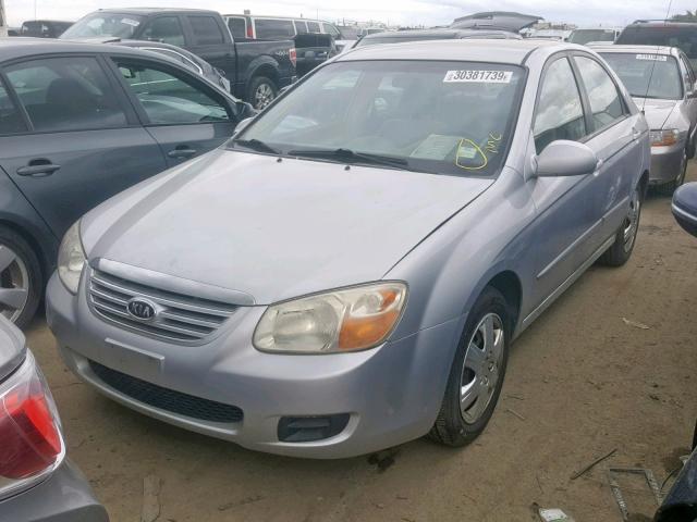 KNAFE122175447849 - 2007 KIA SPECTRA EX SILVER photo 2