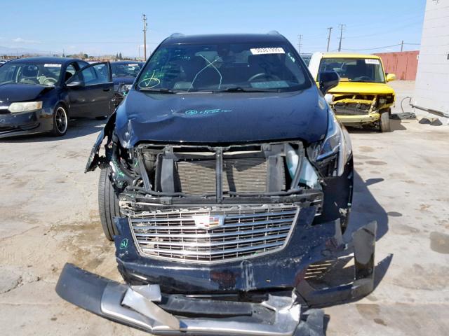 1GYKNFRS8HZ266062 - 2017 CADILLAC XT5 PLATIN BLACK photo 9