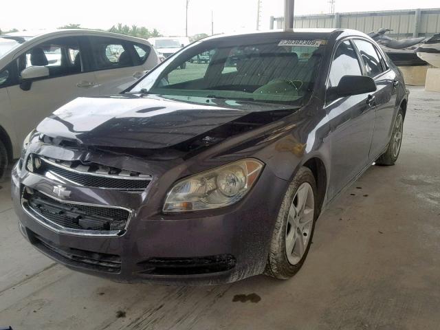 1G1ZB5E17BF154147 - 2011 CHEVROLET MALIBU LS გრაფიტი ფოტო 2