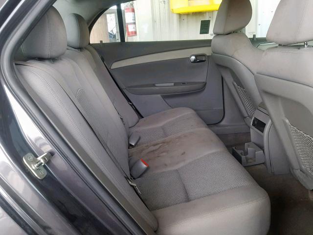 1G1ZB5E17BF154147 - 2011 CHEVROLET MALIBU LS გრაფიტი ფოტო 6