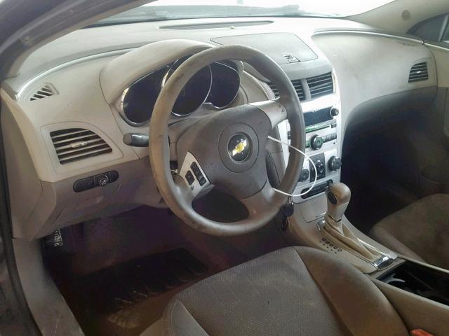 1G1ZB5E17BF154147 - 2011 CHEVROLET MALIBU LS გრაფიტი ფოტო 9