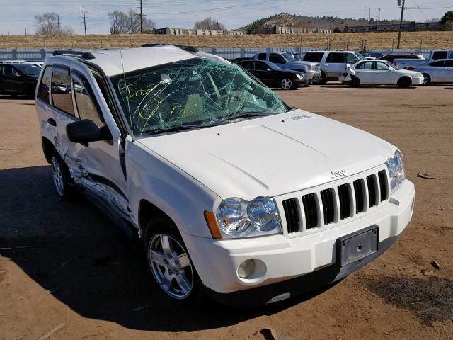 1J4HR48N06C199861 - 2006 JEEP GRAND CHER WHITE photo 1