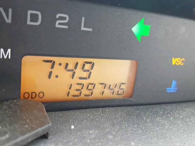 JTLKT324364109902 - 2006 TOYOTA SCION XB BLACK photo 8