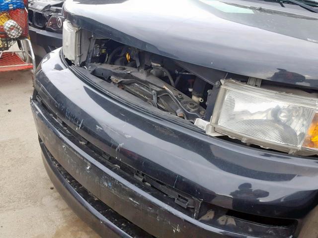 JTLKT324364109902 - 2006 TOYOTA SCION XB BLACK photo 9