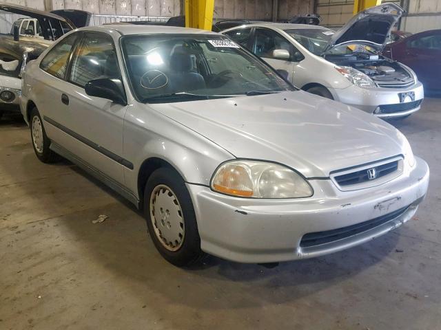 1HGEJ6126VL044257 - 1997 HONDA CIVIC DX SILVER photo 1