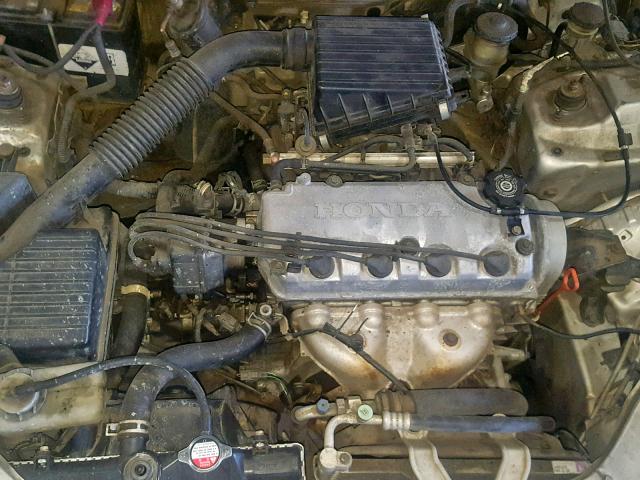 1HGEJ6126VL044257 - 1997 HONDA CIVIC DX SILVER photo 7